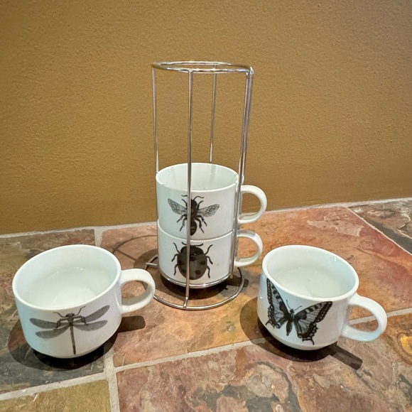 Prima Design stackable bug mugs - Picture 3 of 10